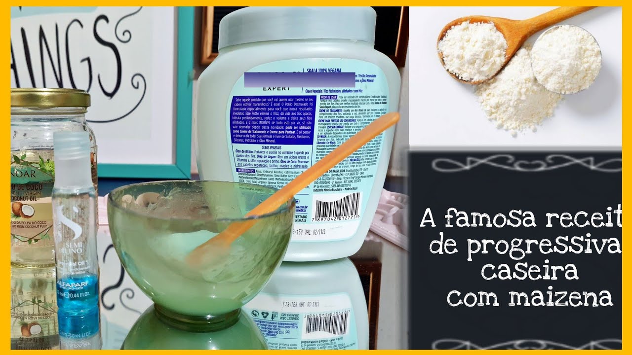 Testei a receita caseira com maizena! Sem fonte de calor