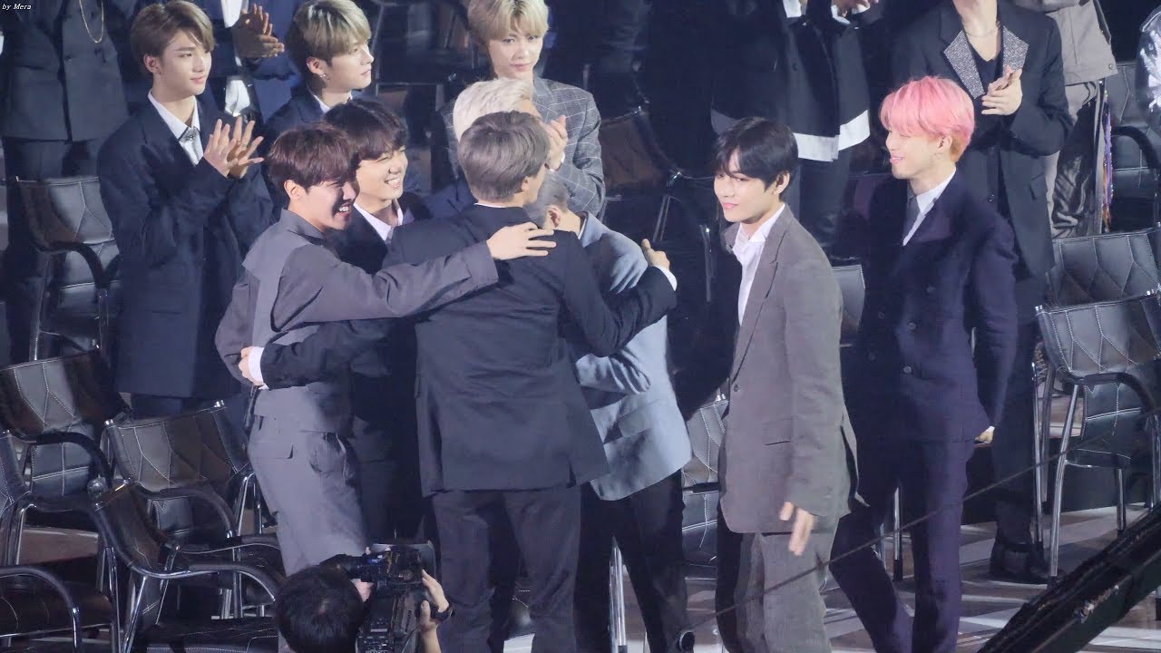 190424 방탄소년단(BTS), 대상발표 순간 소감 [4K] 직캠 Fancam (TMA) by Mera