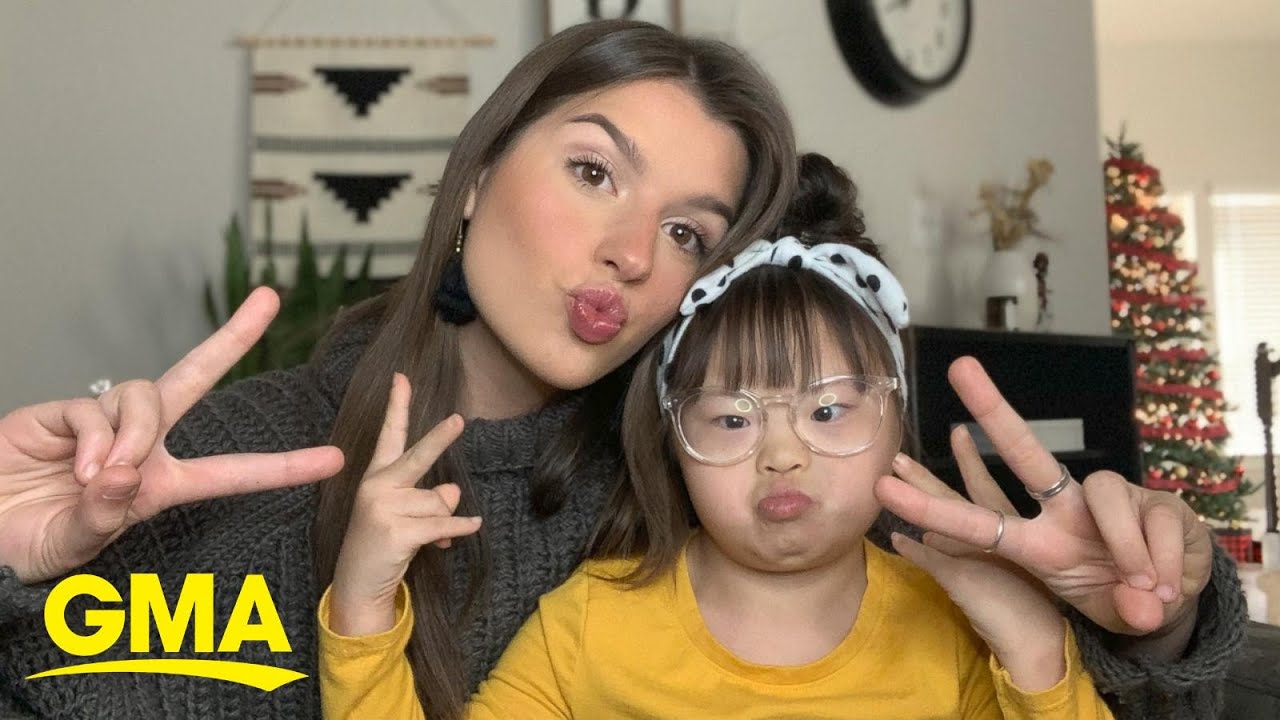 Big sister-little sister duo creates viral family style sessions | GMA