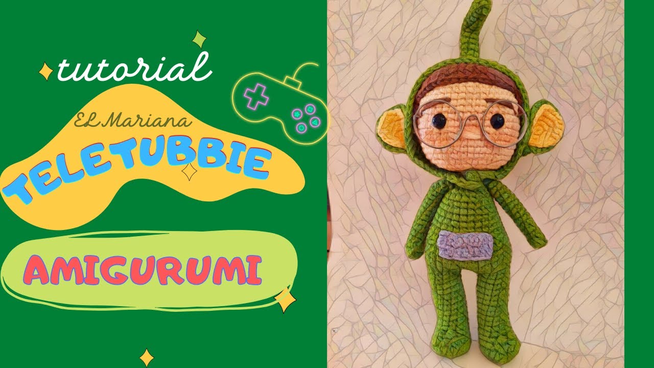 Teletubbie Amigurumi   #El MarianaTeletubbie 🎮🎬🎣