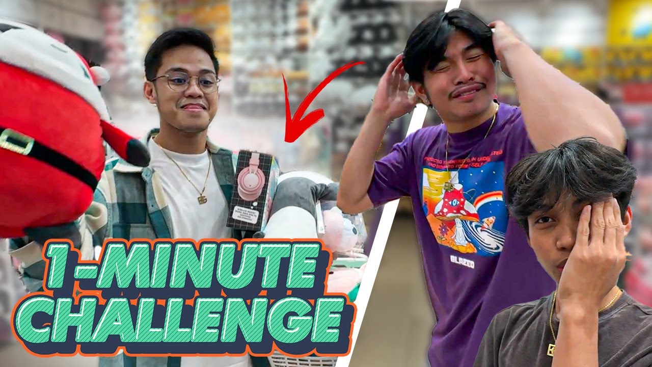 1-MINUTE CHALLENGE kay VON! | PARA kay BABY LAKEISHA!