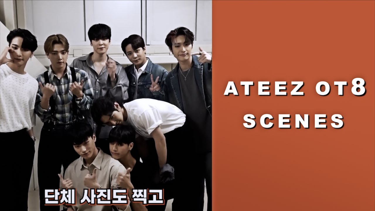 ATEEZ ot8 scenes for editing #4