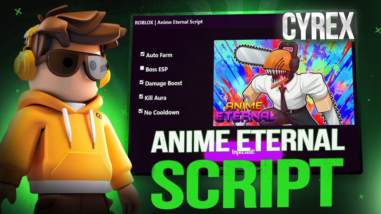 ANIME ETERNAL SCRIPT | FAST KILL AURA, FAST AUTO HATCH, AUTO DUNGEON, RAIDS & MORE
