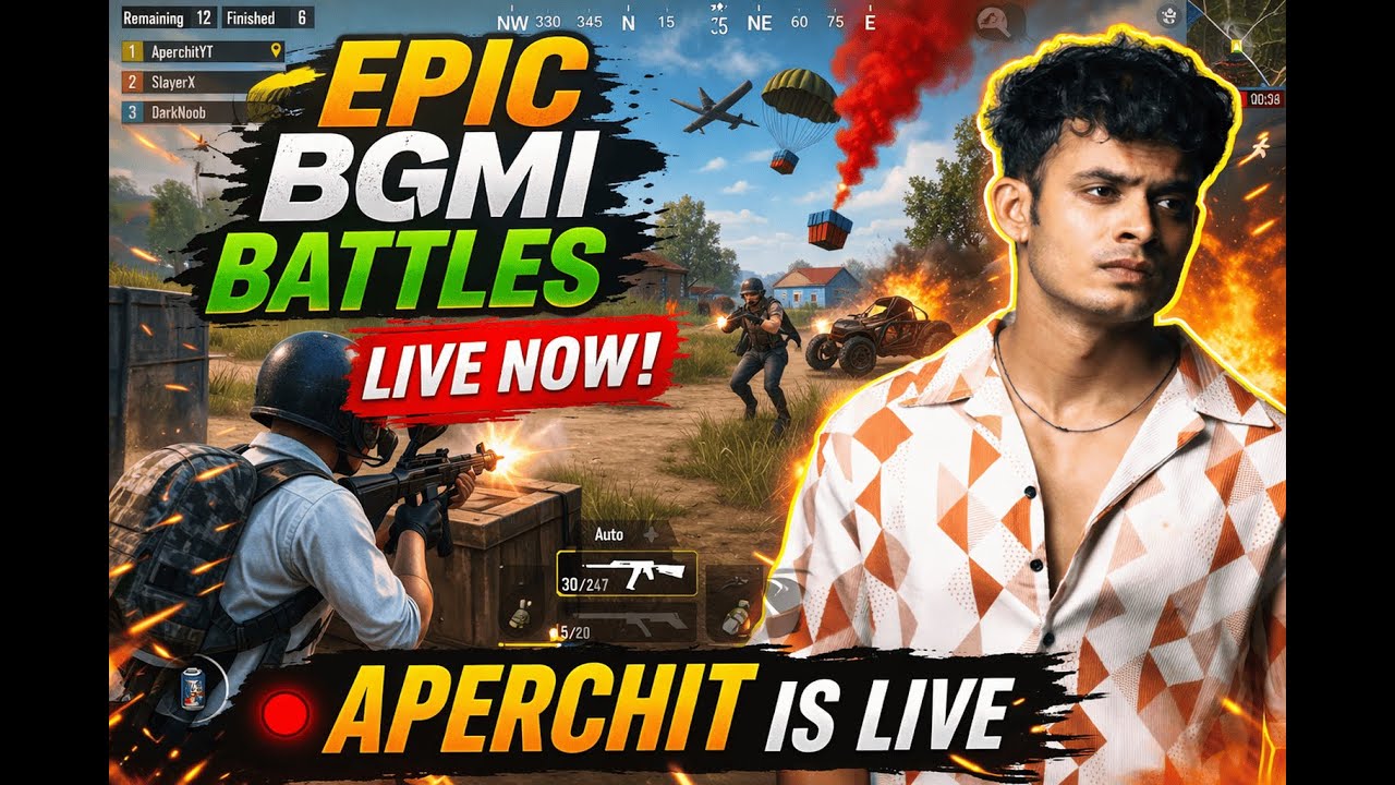BGMI Live | Эпические сражения, стратегия в реальном времени и неудержимое веселье | #bgmi #pubg ...
