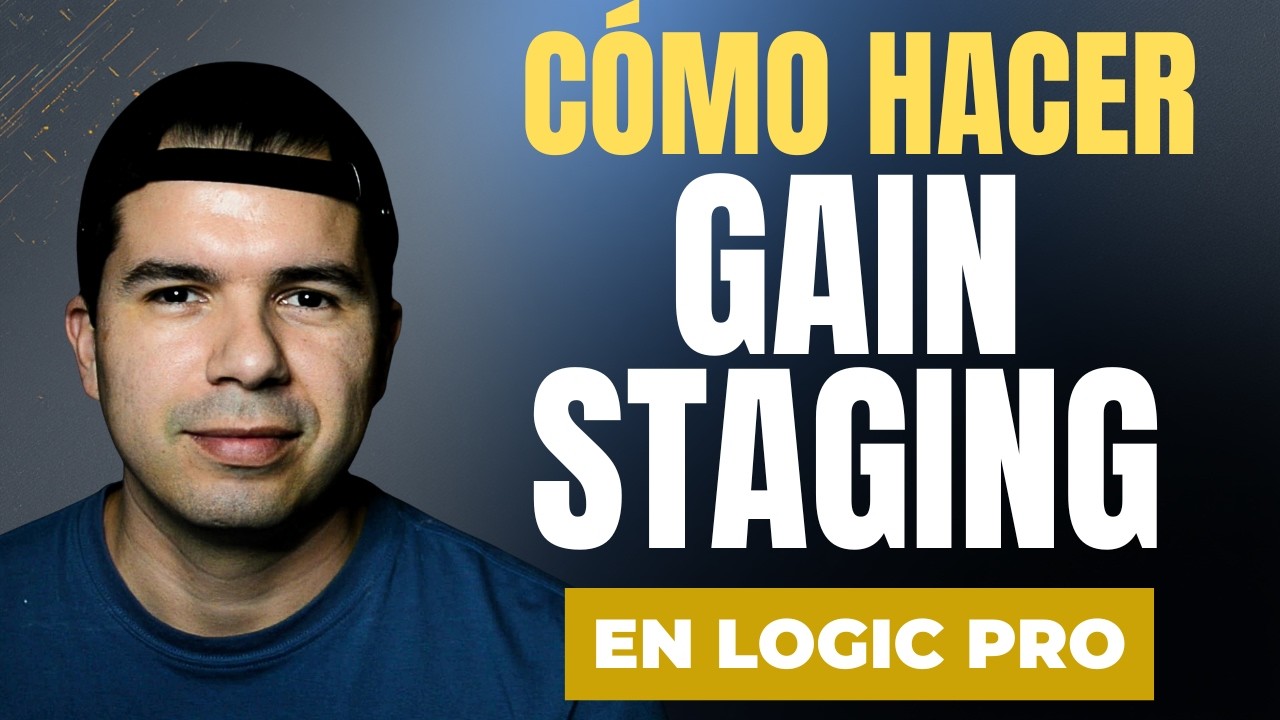 Cómo hacer Gain Staging en Logic Pro | Estructura de Ganancia