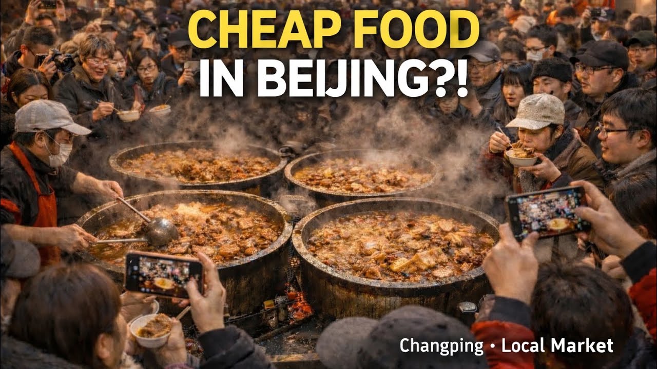 $1 Street Food in Beijing？