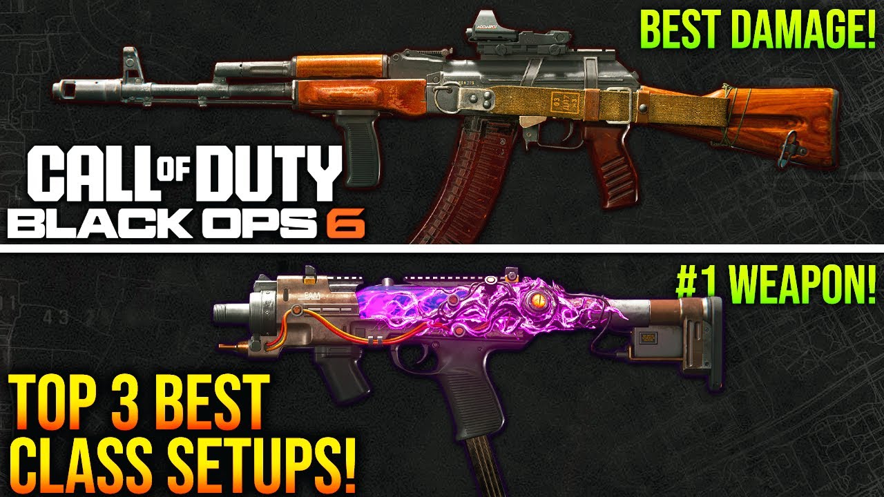 Black Ops 6: Top 3 BEST META CLASS SETUPS You NEED To Use! (BO6 BEST WEAPONS)