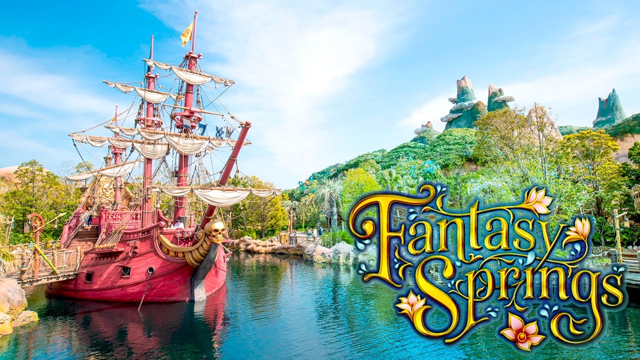 【4K】 Fantasy Springs Walkthrough｜Tokyo Disney Sea