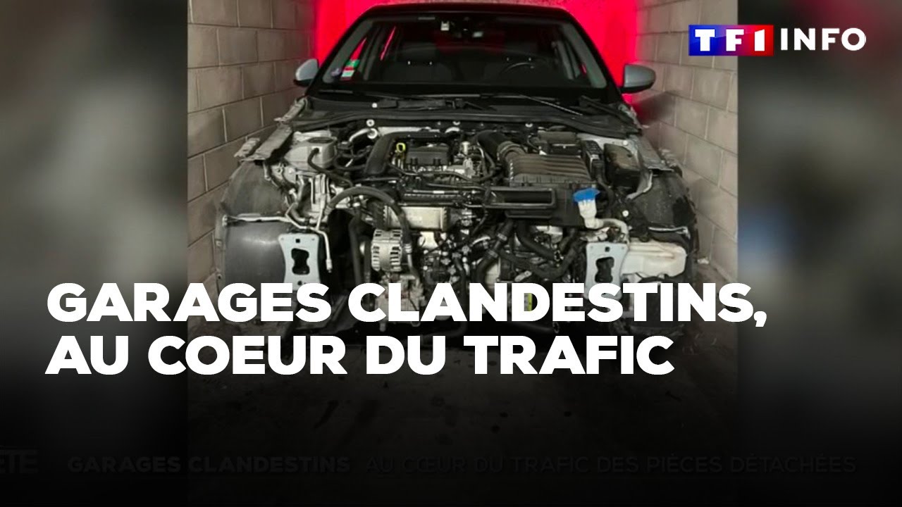 Enquête - Garages clandestins : au cœur du trafic des pièces détachées