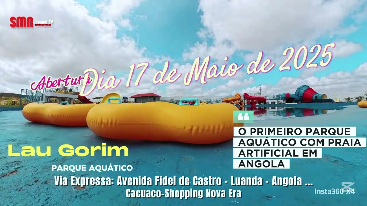 𝗢 𝗽𝗿𝗶𝗺𝗲𝗶𝗿𝗼 𝗽𝗮𝗿𝗾𝘂𝗲 𝗮𝗾𝘂á𝘁𝗶𝗰𝗼 𝗰𝗼𝗺 𝗽𝗿𝗮𝗶𝗮 𝗮𝗿𝘁𝗶𝗳𝗶𝗰𝗶𝗮𝗹 𝗲𝗺 𝗔𝗻𝗴𝗼𝗹𝗮 𝗮𝗯𝗿𝗲 𝗼𝗳𝗶𝗰𝗶𝗮𝗹𝗺𝗲𝗻𝘁𝗲 𝗻𝗼 𝗱𝗶𝗮 𝟭𝟳 𝗱𝗲 𝗺𝗮𝗶𝗼.