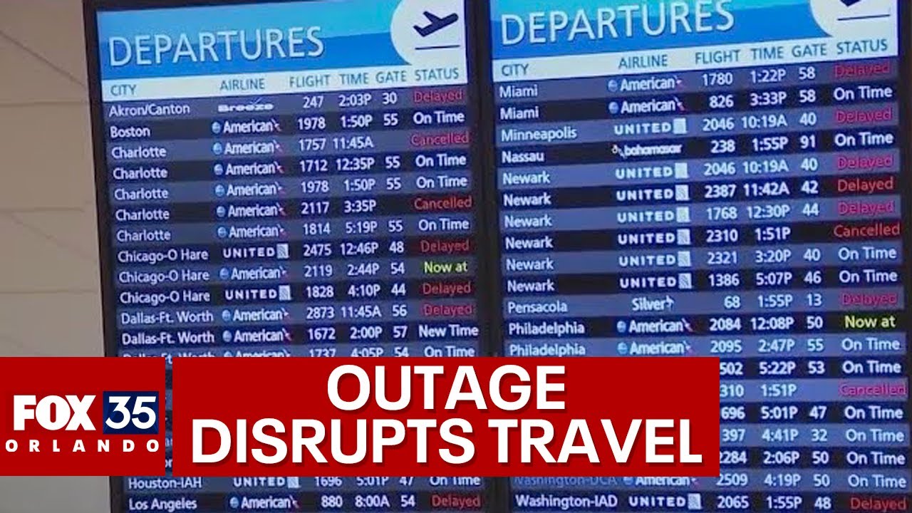 Internet outage: Airlines, businesses, border crossings hit by global tech disruption