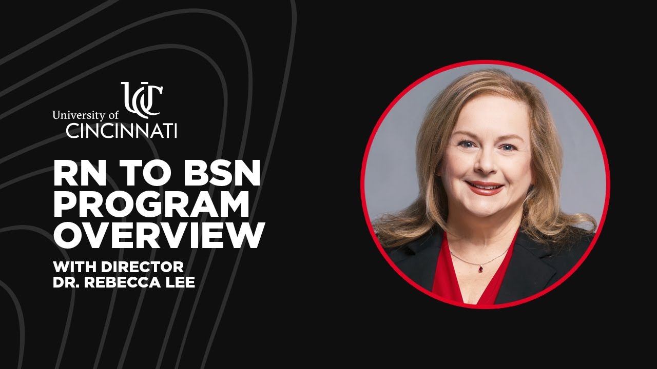 RN to BSN Online Program | UC Online | Program Director Dr. Rebecca Lee