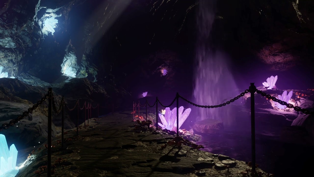 Here is "Crystal Cave" a relaxing ambient music for studying Unreal Engine 5