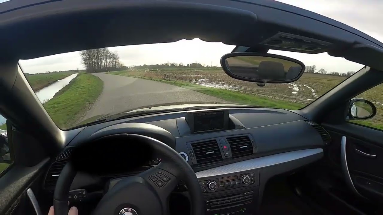 BMW 135i Convertible E88 Manual Test Drive POV