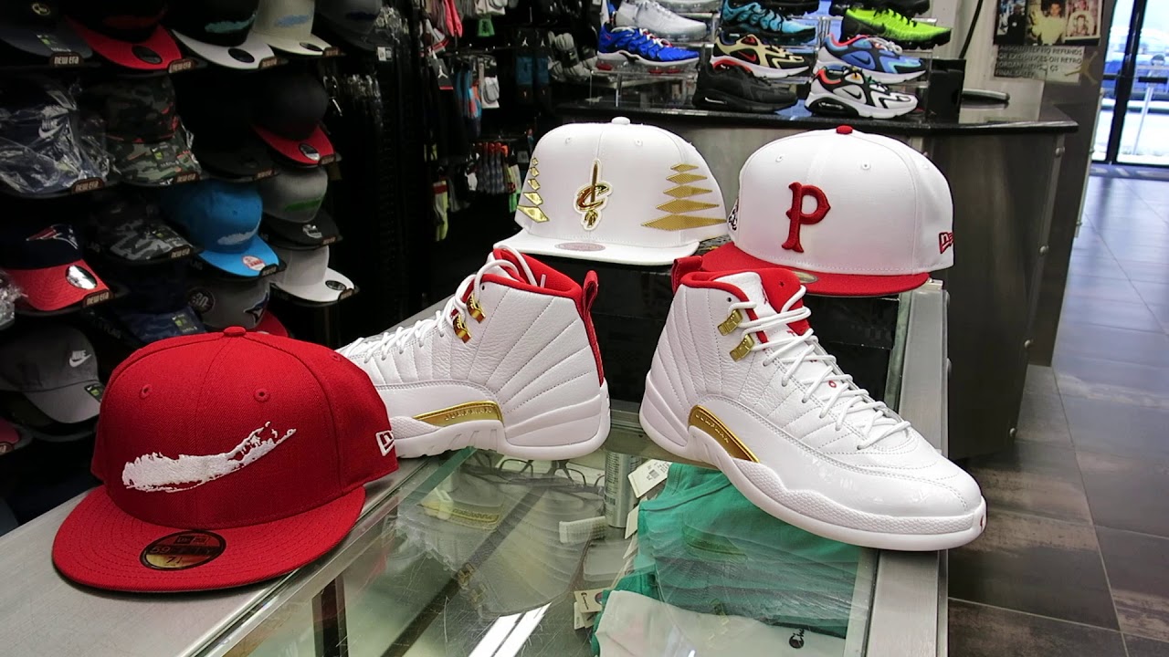 Nike Air Jordan Retro 12 - FIBA 12's - at Street Gear, Hempstead NY