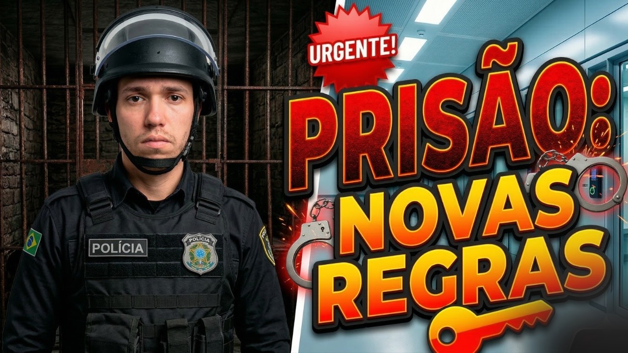 PRISÕES - ATUALIZAÇÕES IMPORTANTES - VAI CAIR NA PROVA