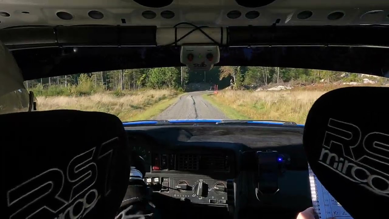 Västrallyt 2024 SS12 Kabelvägen Grp.F Volvo 850 Rally SM