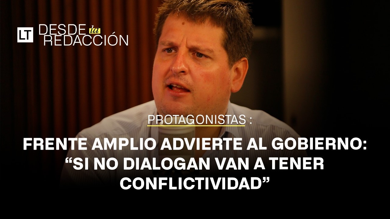Secretario general del FA advierte al gobierno: &ldquo;Si no dialogan van a tener conflictividad&rdquo;