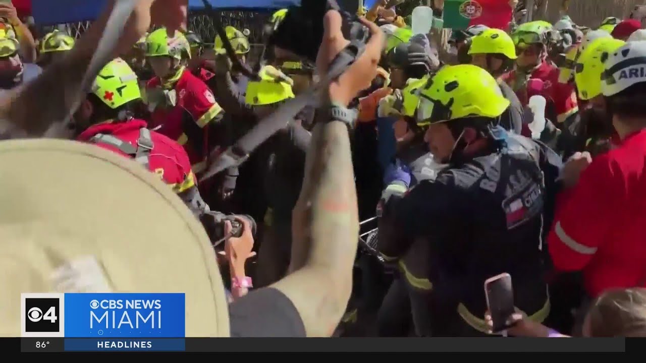 Venezuela earthquake victim pulled alive from rubble 8 days after disaster