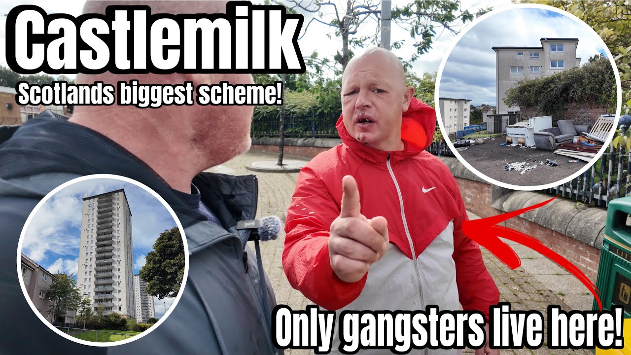 CASTLEMILK - “Only Gangsters Live Here” Once The Biggest Scheme In Europe! 