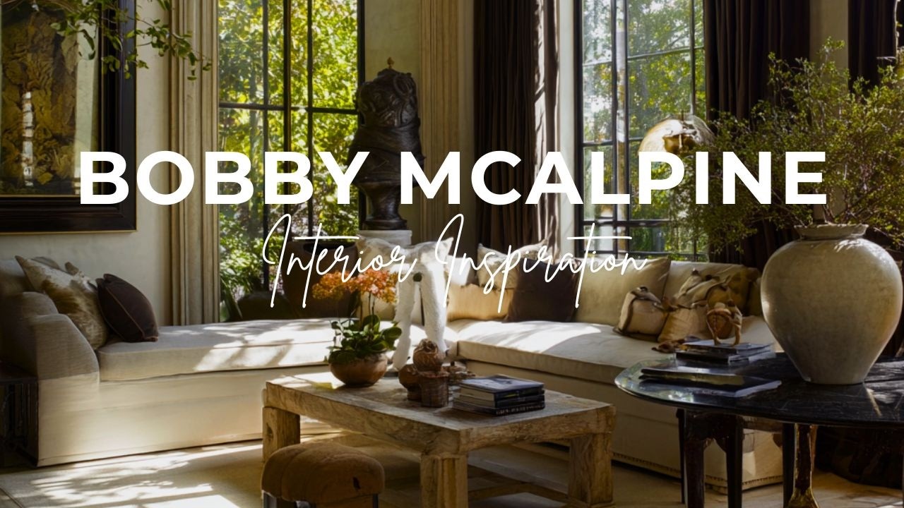 Creating BOBBY MCALPINE Aesthetics At Home