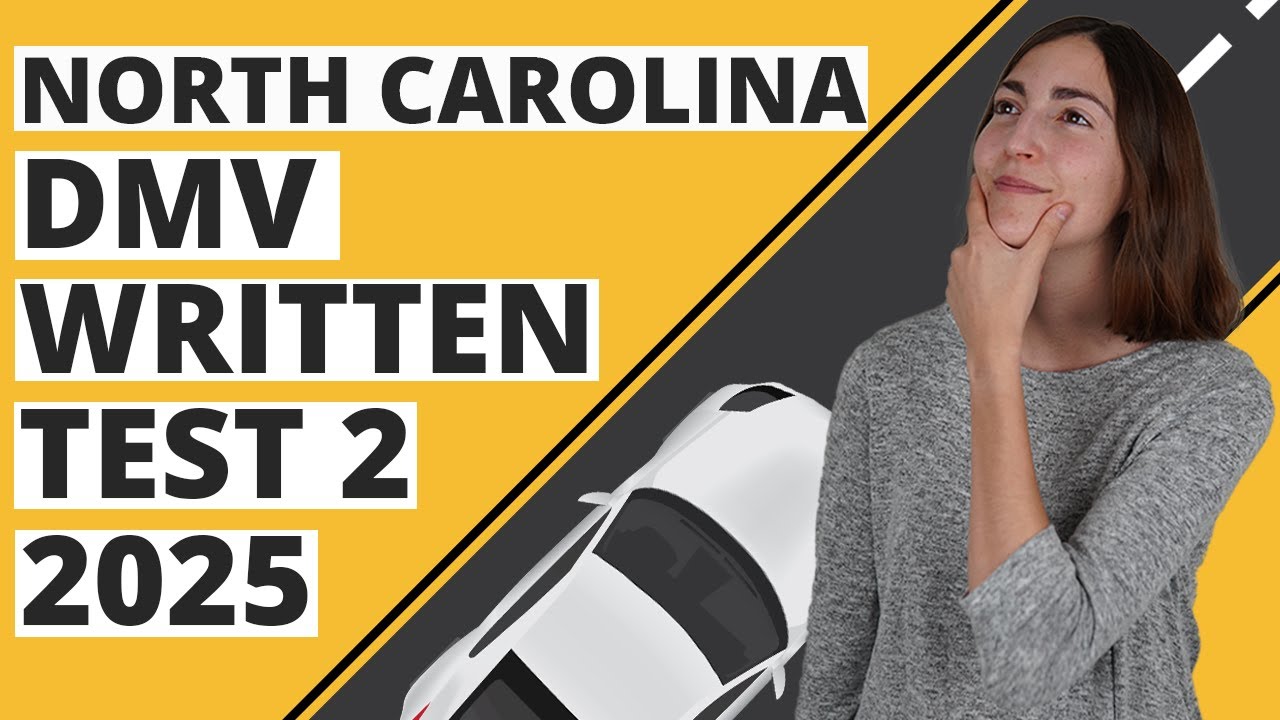 North Carolina DMV Written Test 2 2025 (60 Questions with Explained Answers)