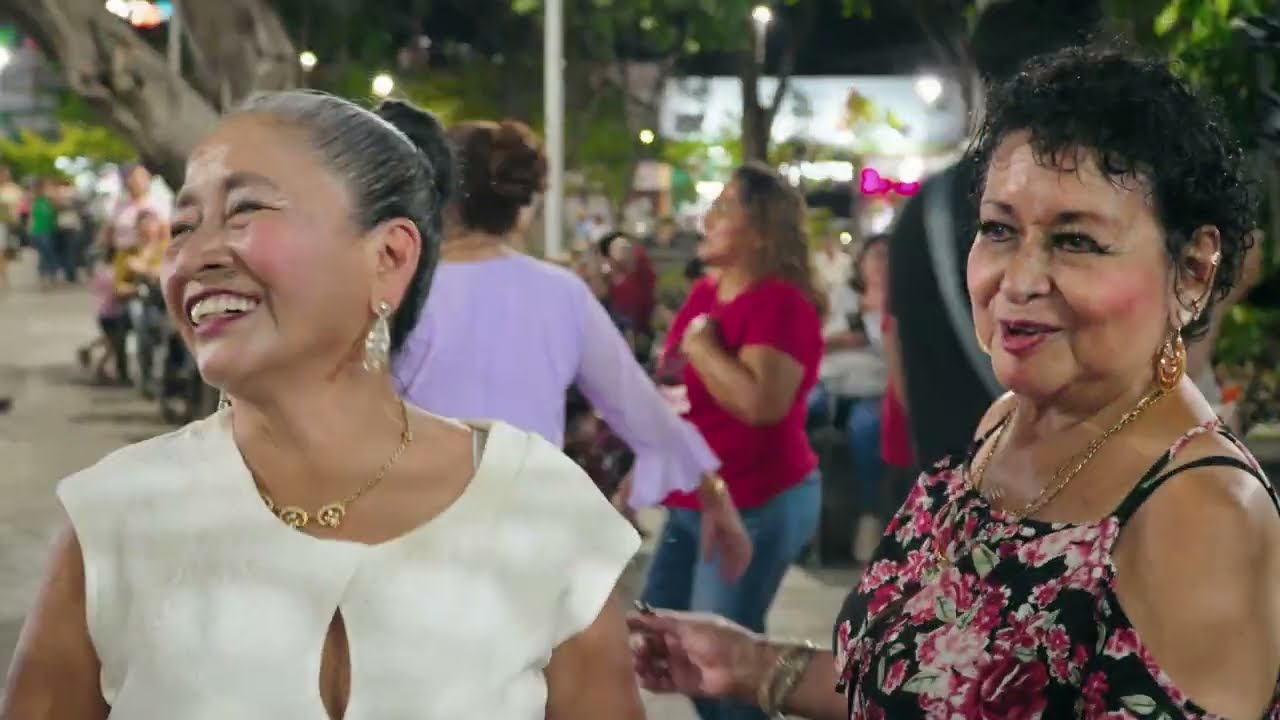 Parque Jardin de la marimba, baile del 11 de marzo de 2026.