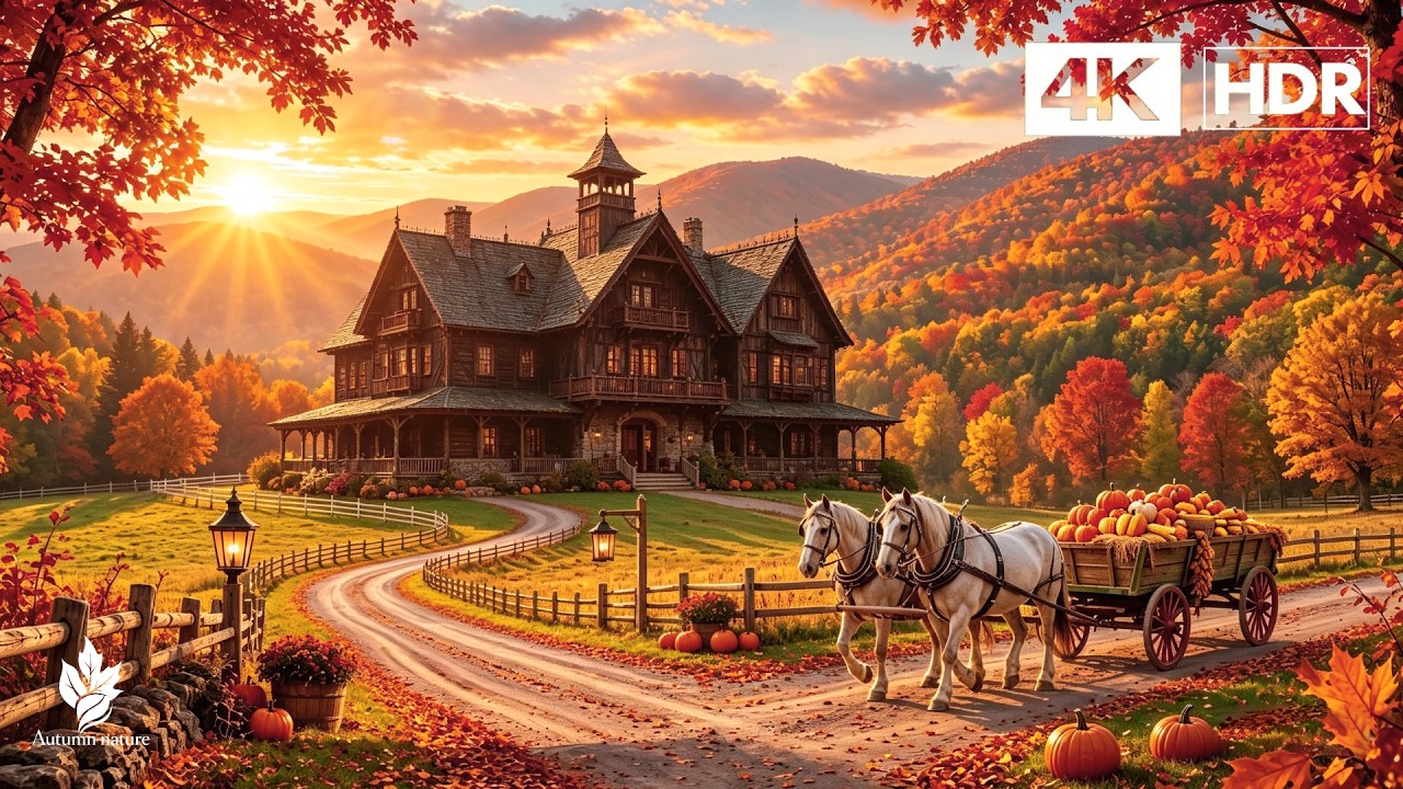 Music Therapy🍁Autumn Melodies for Peaceful Mind & Soul Healing