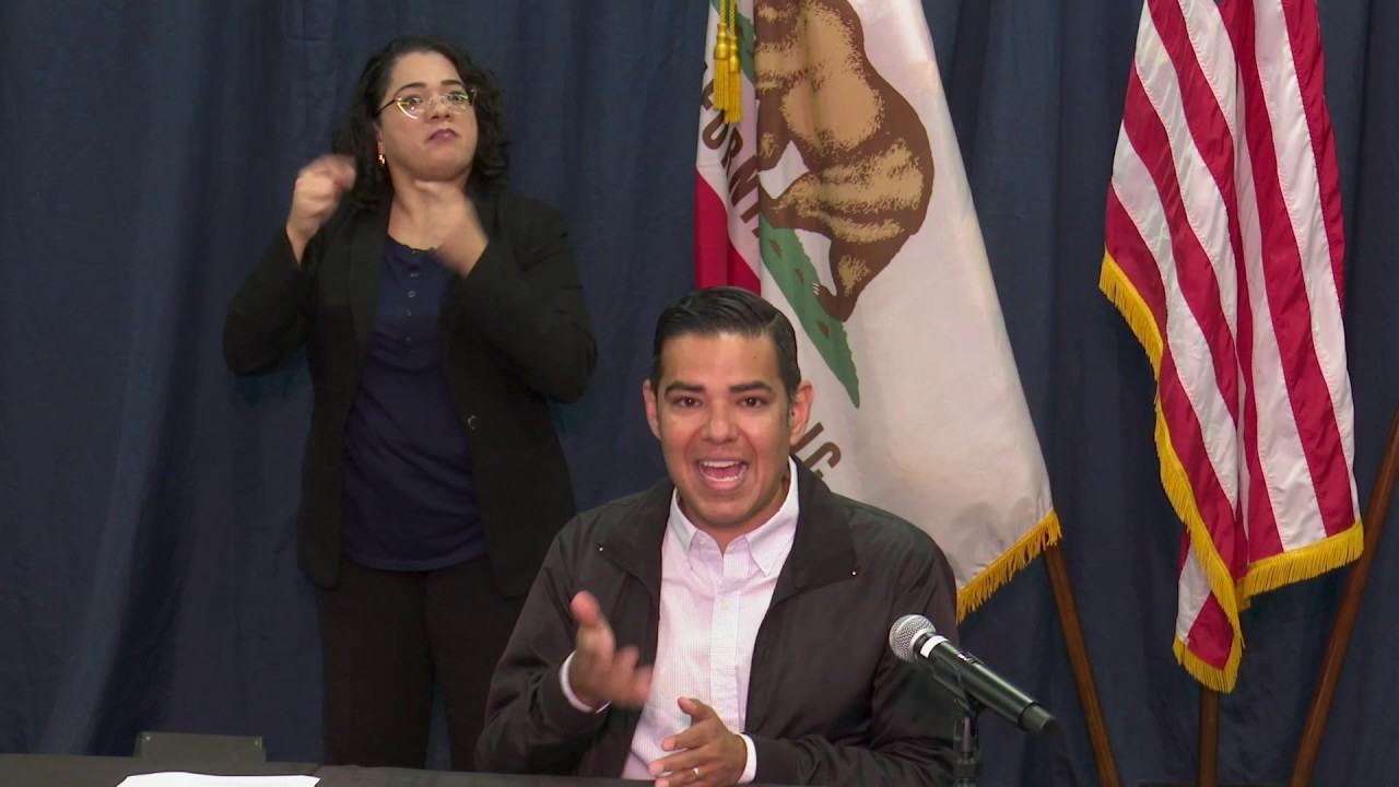 LBFD Chief Espino & Mayor Robert Garcia Give an Update on Firefighters Testing Positive for COVID19