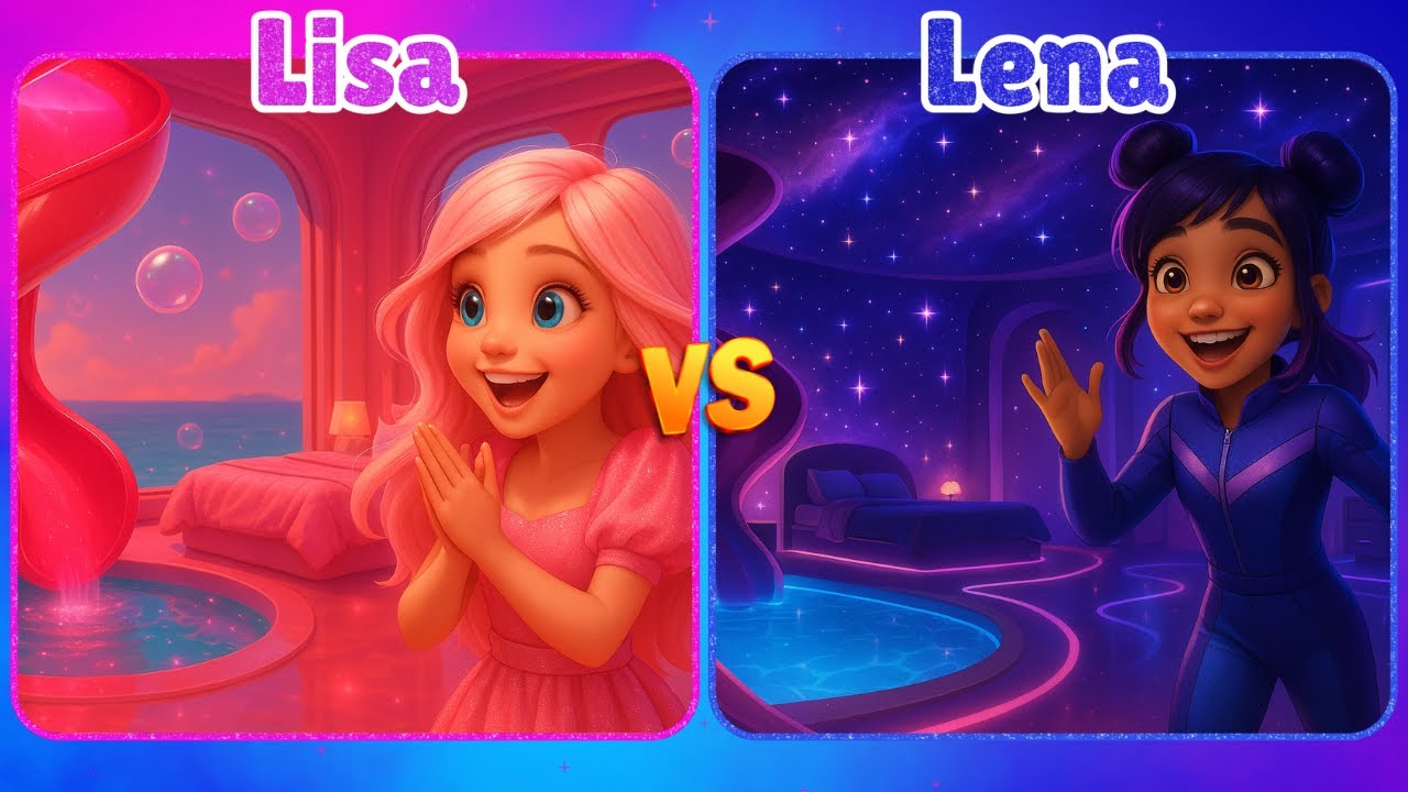 Lisa or Lena: Music Video | Choose Your Vibe 🎶✨