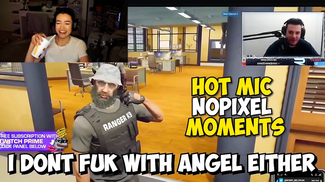 Nora Reacts To HOT MIC'ing In Nopixel | GTA 5 RP NoPixel