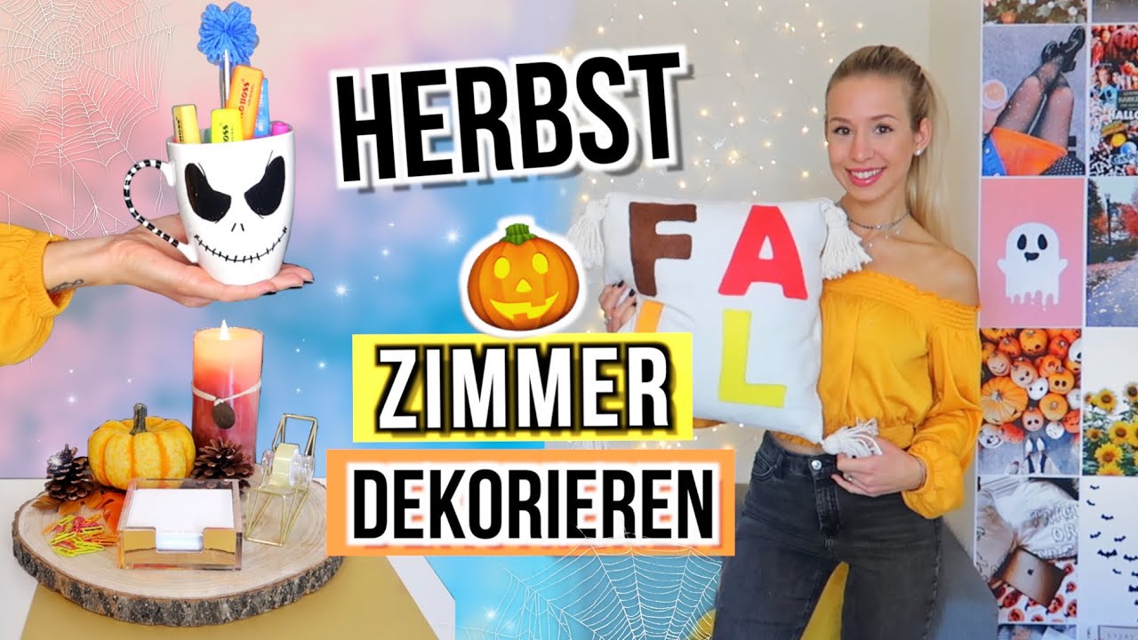 HERBST DEKO IDEEN 2019 selber machen 🍁Zimmer dekorieren im Herbst 🍂 Cali Kessy