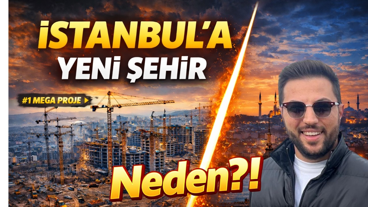İstanbul'un İçinde Yeni Bir ŞEHİR Kuruluyor.. Neden ?