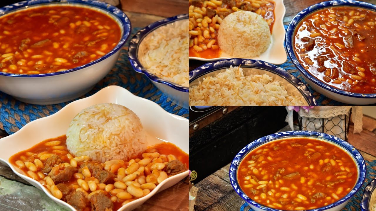 الفاصوليا البيضاء (الفاصوليا اليابسه) بطعم كل العيله رح تحبها 💪💪   White Beans