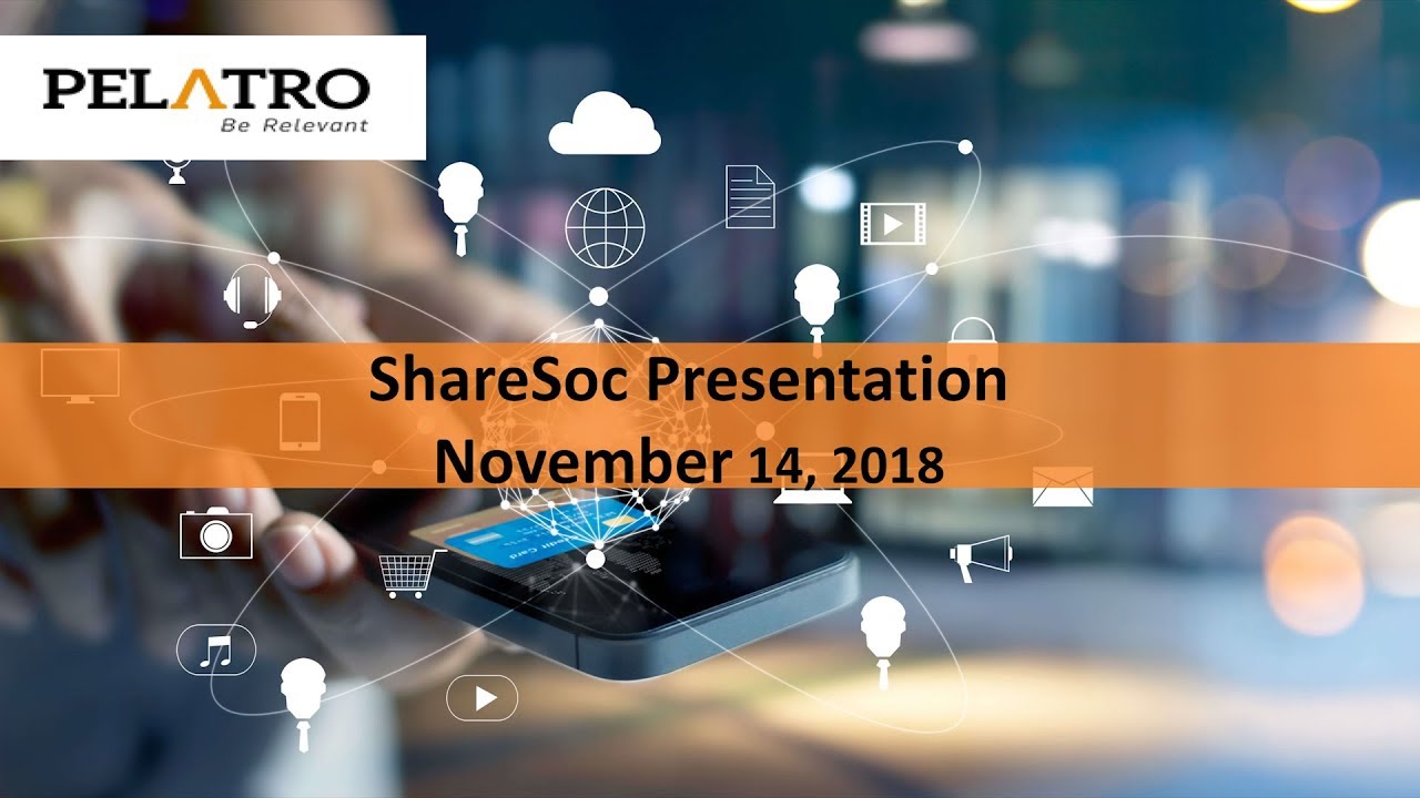 Pelatro (PTRO) ShareSoc presentation November 2018