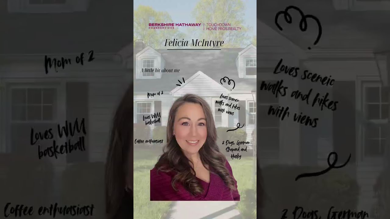 🎥✨ Continuing Our Real Estate Agent Spotlight Series - Felicia McIntyre!