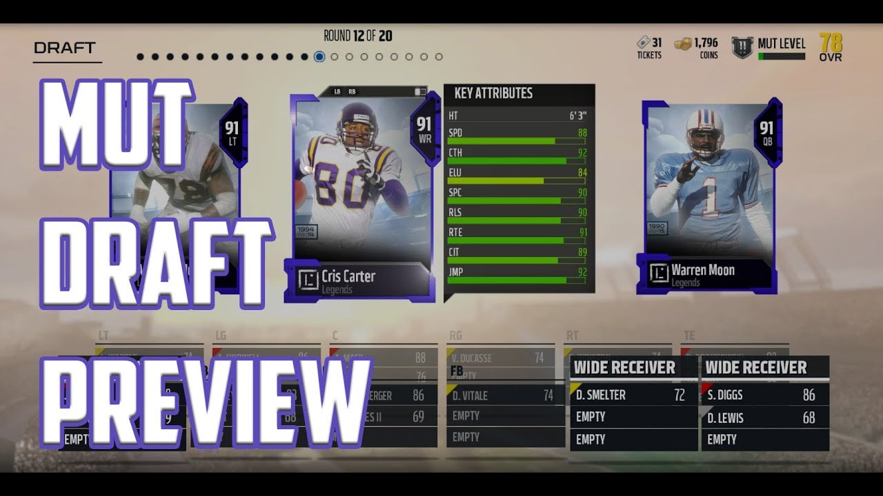 MADDEN 18 - MUT DRAFTS INTRODUCTION