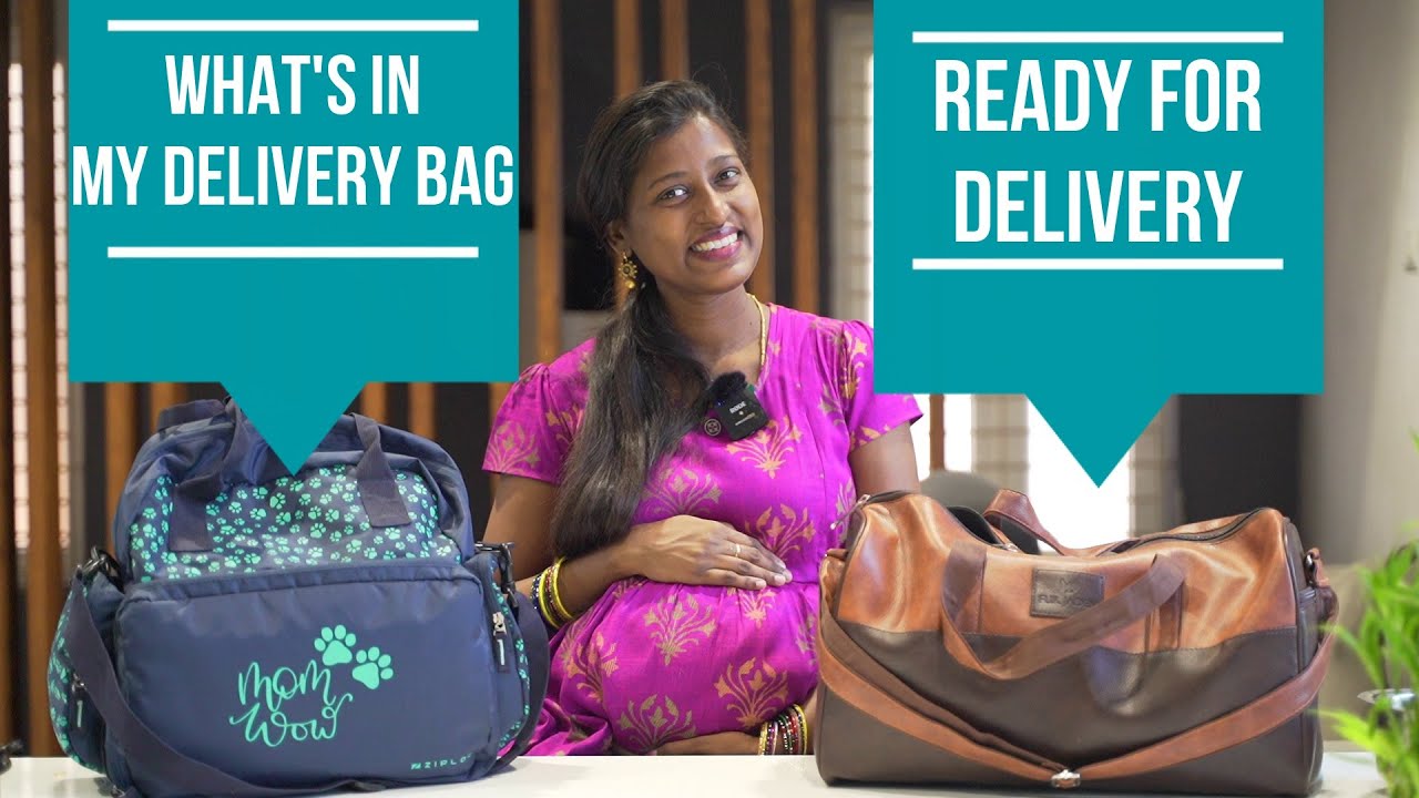 Don't forget to pack these in your delivery/Diaper bag/Delivery bag packing/Diaper bag packing