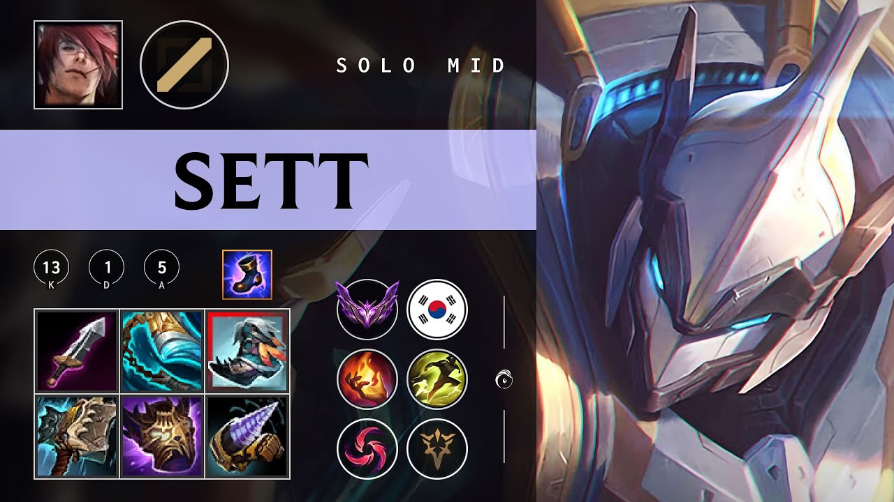 Sett Mid vs Akali - KR Master Patch 26.02