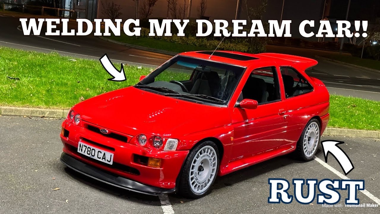 У моего нового ESCORT COSWORTH больше ржавых дыр