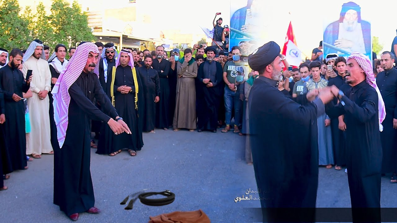 كريم الحاتمي ينغث ويشمر عكالة في بغداد بسبب الهوسة !! ميدان العباس(ع)