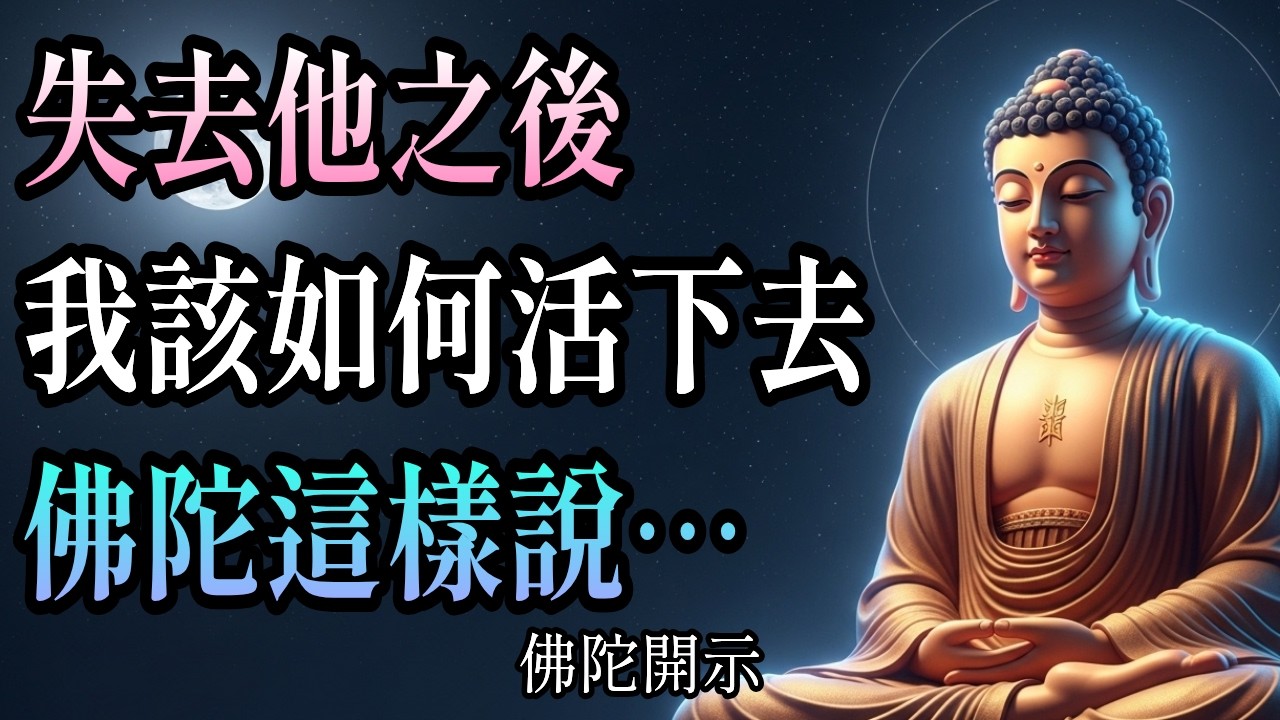 失去摯愛後如何活下去？佛陀給我們的4個智慧｜愛別離苦的療癒之道