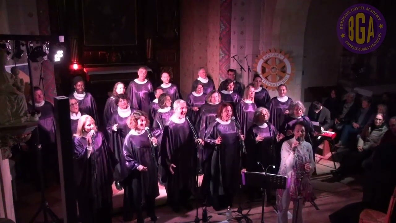 Extraits 1 du concert donné à l'église de Saint Aubin de Médoc
