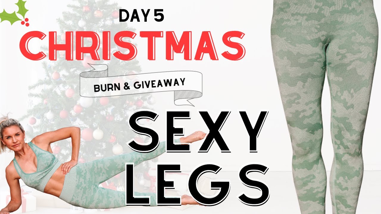 30 minutes SEXY LEGS & UNDERBUTT workout (bands optional)  - Rebecca Louise