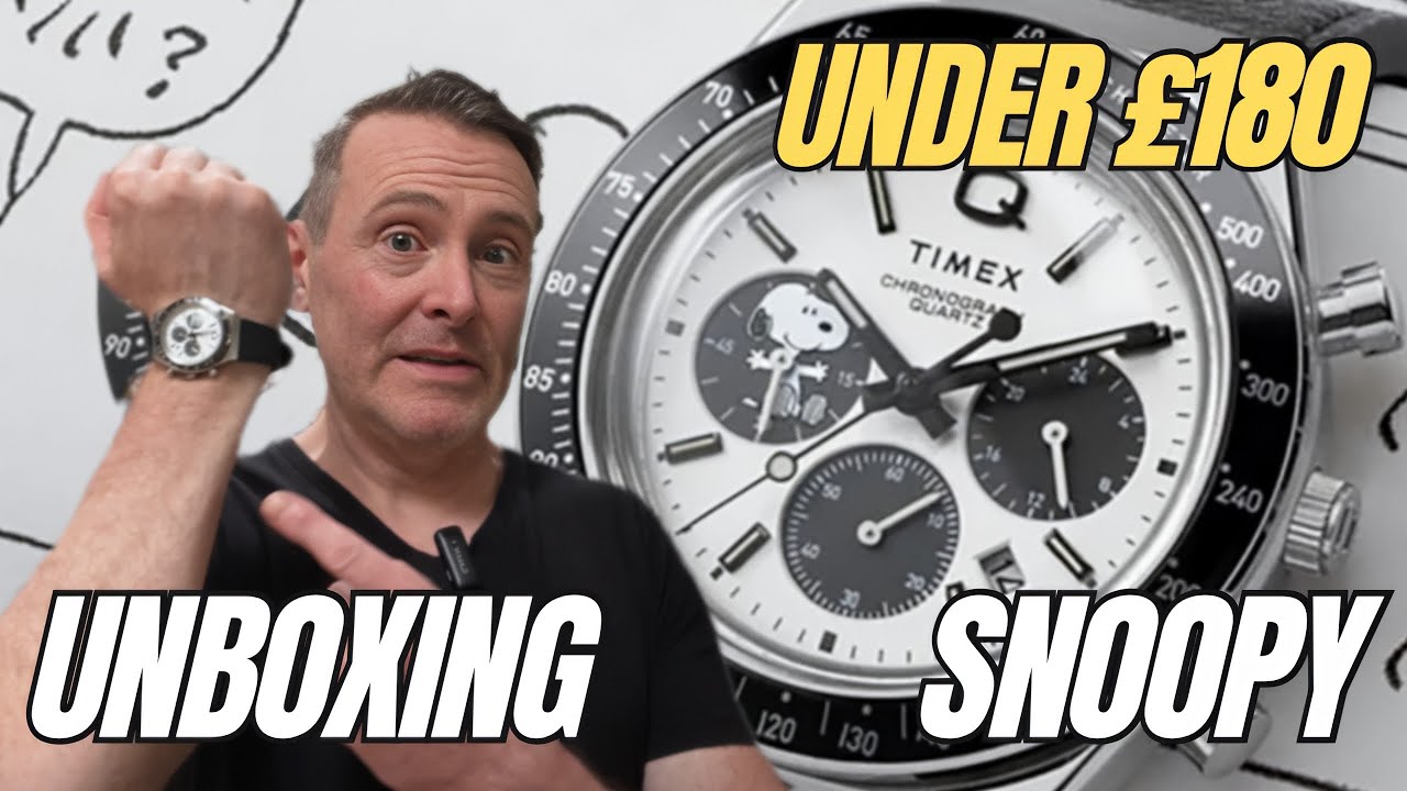 UNBOXING RARE TIMEX SNOOPY WATCH & Giving IT AWAY!