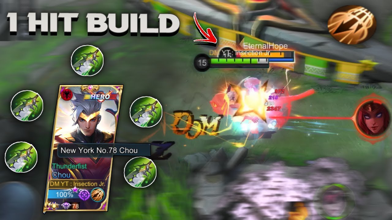 CHOU 1 HIT DAMAGE 🔥
