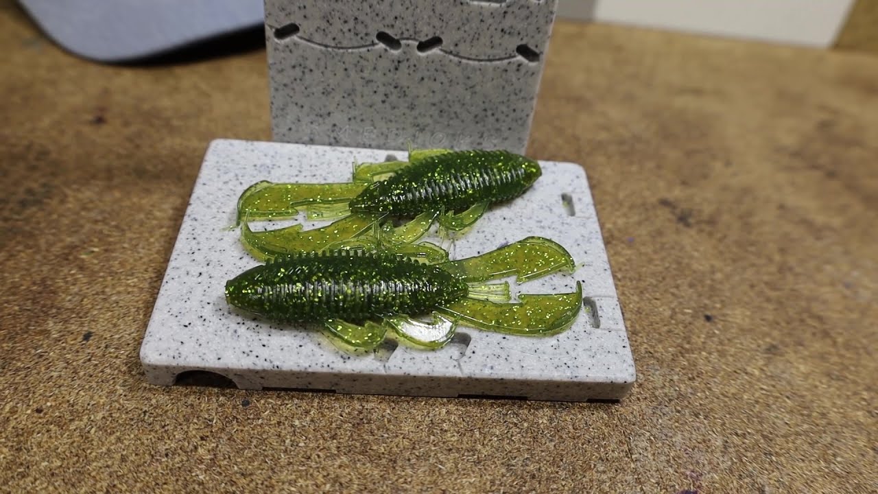 Smedioks Bandito Bug Stone Mold! How To Make Soft Plastic Fishing Baits.