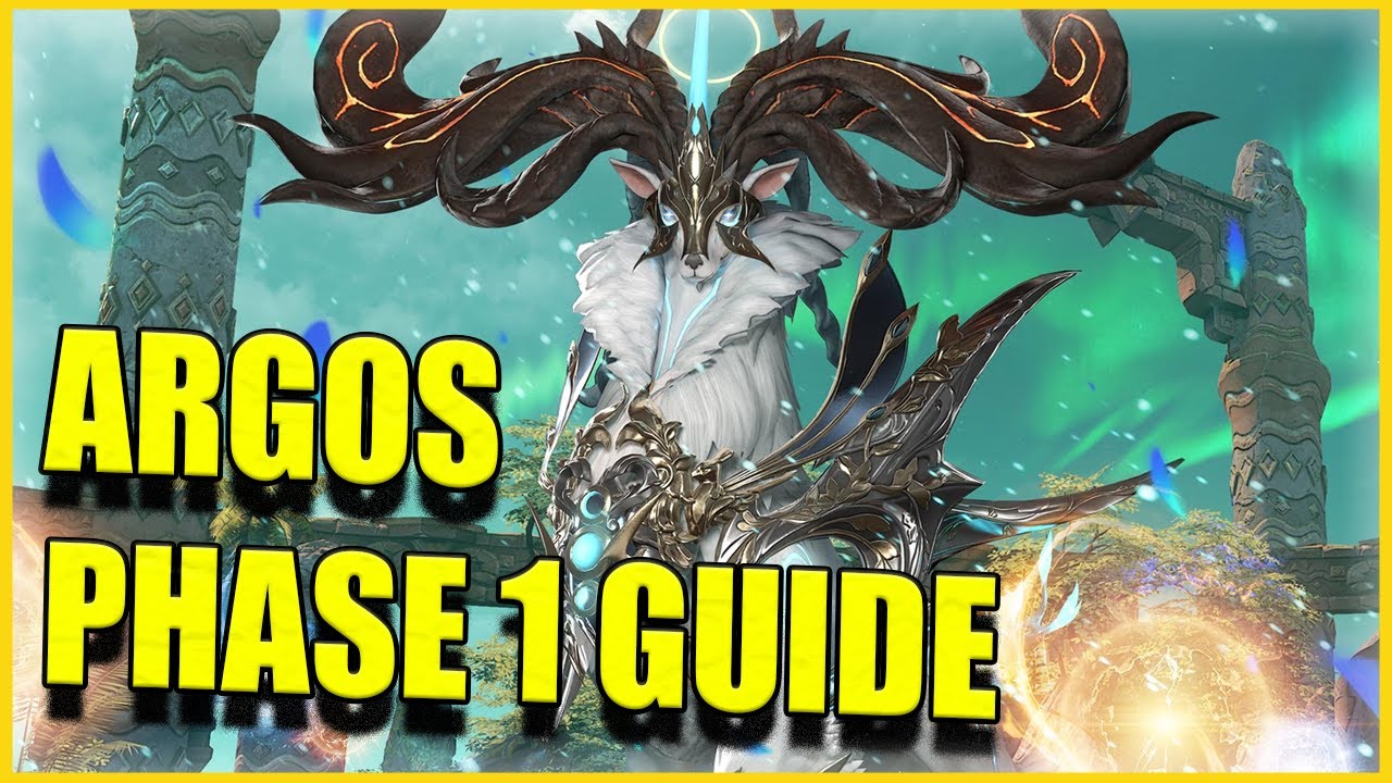 LOST ARK Argos Phase 1 mechanics Guide (SHORT VERSION)