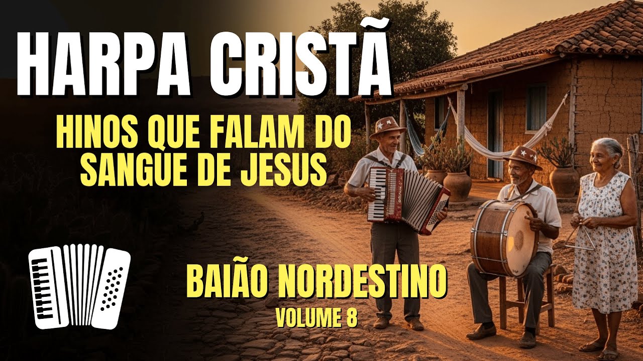 Harpa Cristã – Hinos Sobre o Sangue de Jesus em Baião – Com Letra – Coletânea Especial