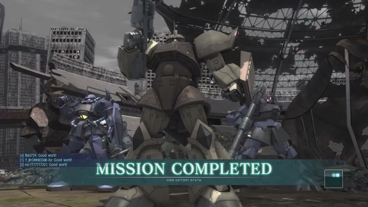 Gundam Battle Operation 2 -GBO 2- Situation Battle ground - Maxed Gelgoog Ground Type